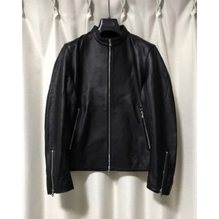 UNITED ARROWS green label relaxing 羊革 シングル レザー ライダース