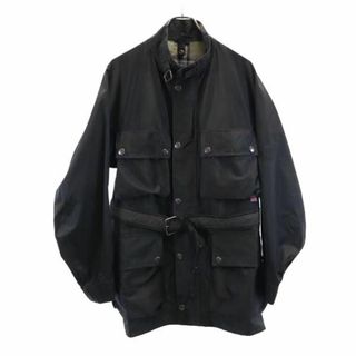 ベルスタッフ(BELSTAFF)のベルスタッフ イタリア製 XL500 ナイロンジャケット L ブラック BELSTAFF ウエストベルト メンズ 【中古】  【230929】(ダッフルコート)