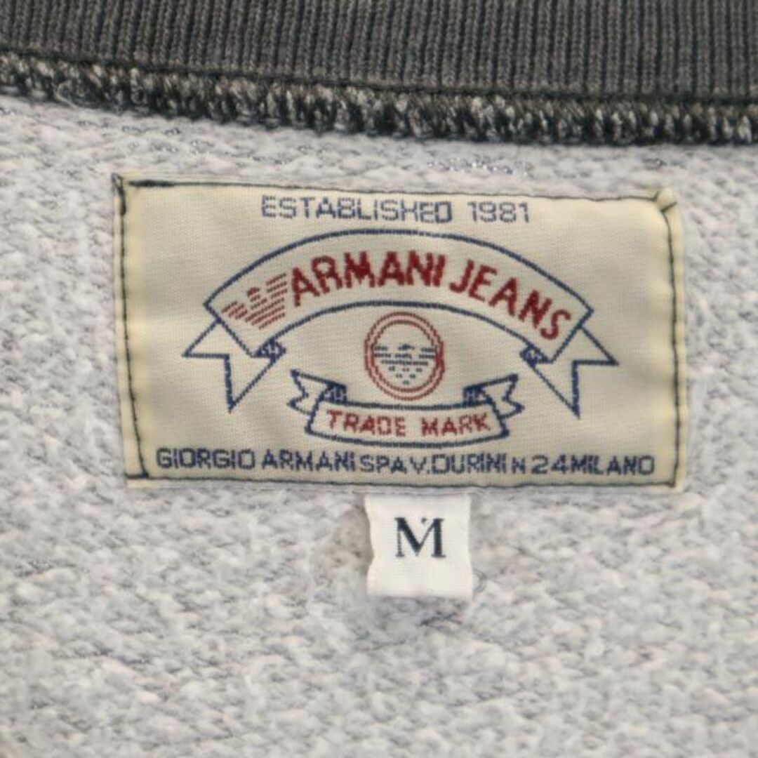 ARMANI JEANS - アルマーニジーンズ イタリア製 スウェット M グレー