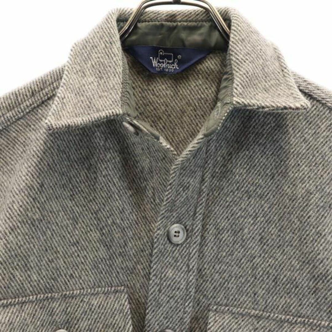 ウールリッチ 80s ヴィンテージ ウールジャケット グレー系 WOOLRICH メンズ   【230929】 3