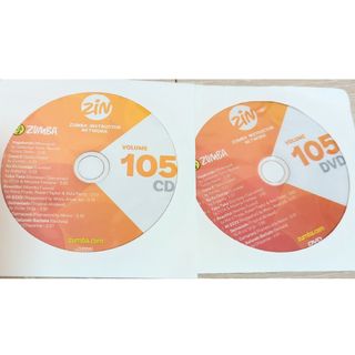 ズンバ(Zumba)のZUMBA CD DVD ZIN105(スポーツ/フィットネス)