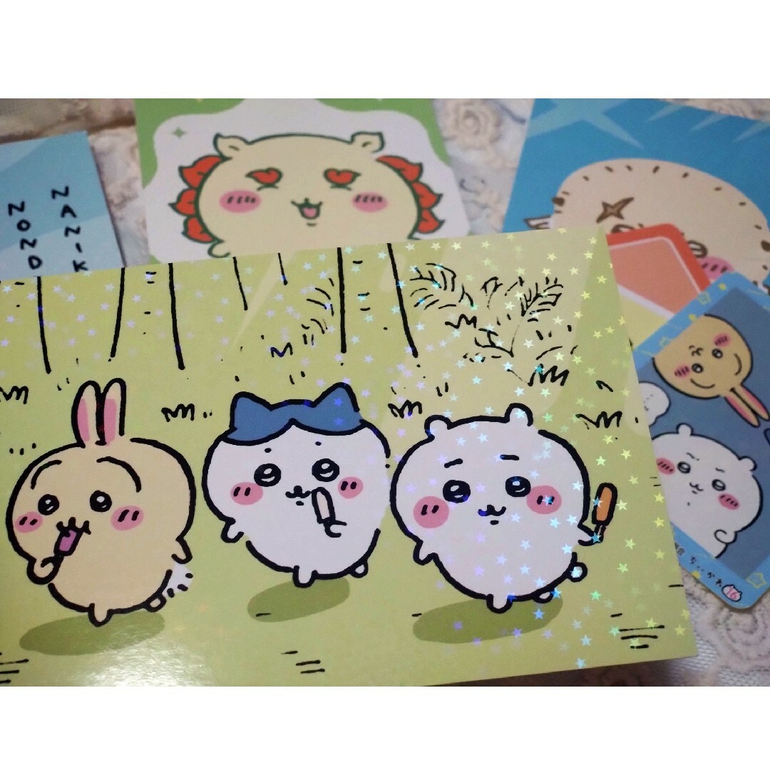 ちいかわ - ちいかわ まとめ売り カード ステッカー ハチワレ くり
