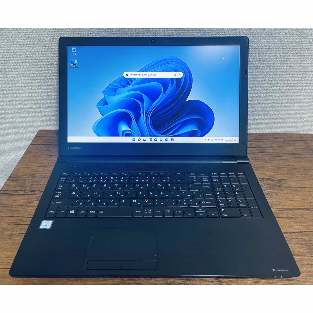 CPUCo東芝Dynabook B65/J 世代 Core i5 8GB SSD256GB