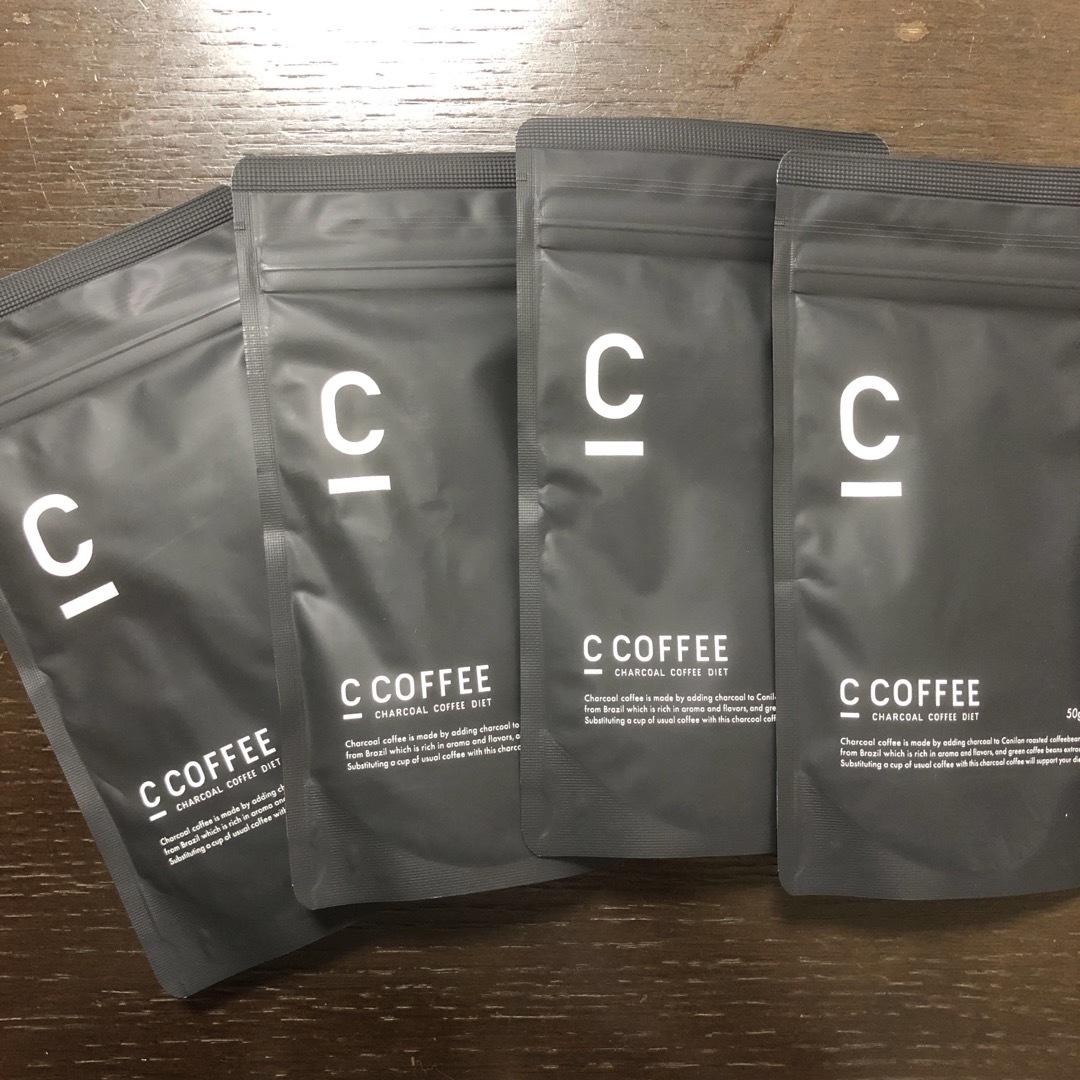 C COFFEE   50g  4袋 コスメ/美容のダイエット(ダイエット食品)の商品写真