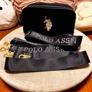 ユーエスポロアッスン(U.S. POLO ASSN.)の【新品】U.S. POLO ASSN. コーデュロイクロスボディショルダーバッグ(ショルダーバッグ)