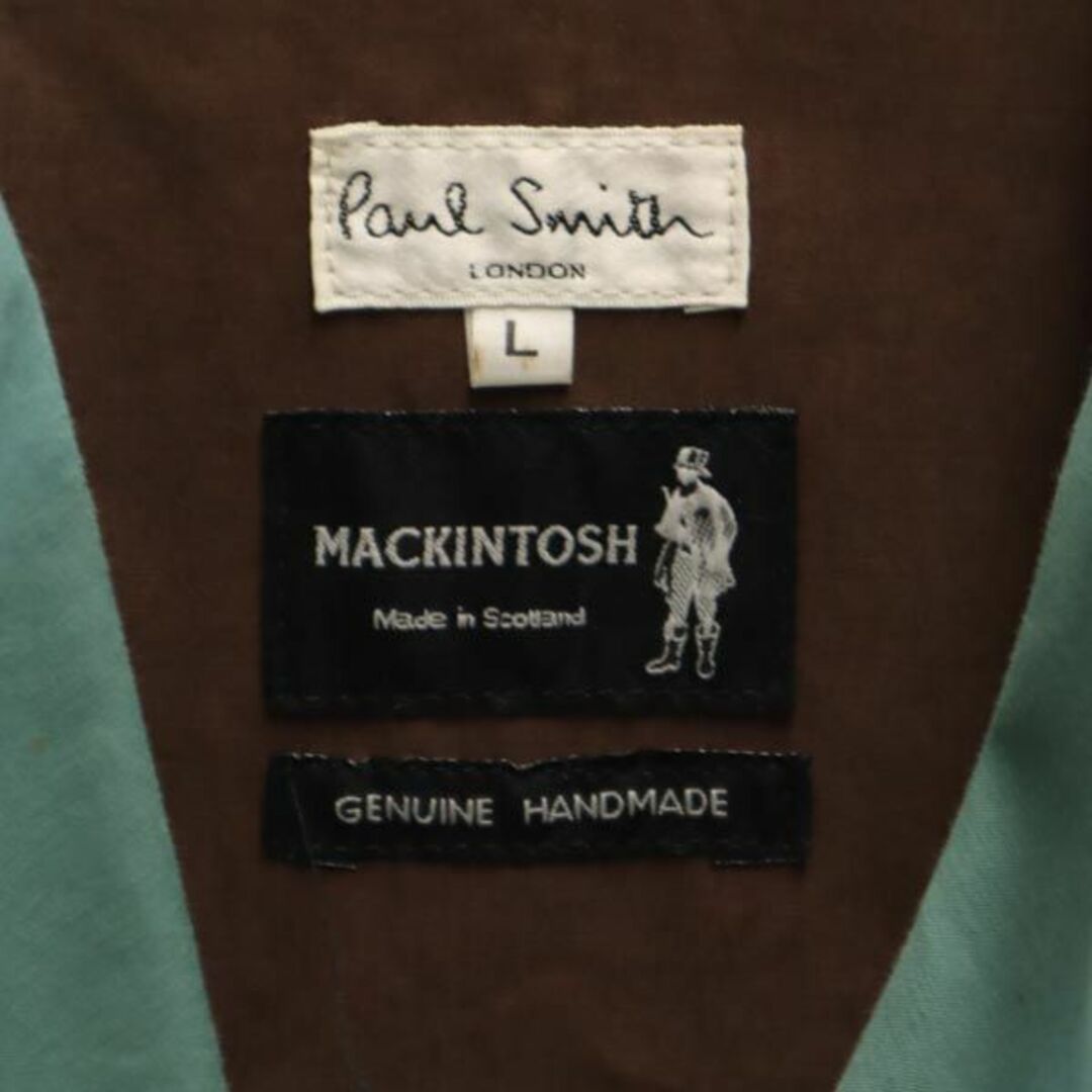 Paul Smith(ポールスミス)のポールスミス × マッキントッシュ ロングコート L グリーン系 Paul Smith Macintosh メンズ 【中古】  【230929】 メンズのジャケット/アウター(ダッフルコート)の商品写真