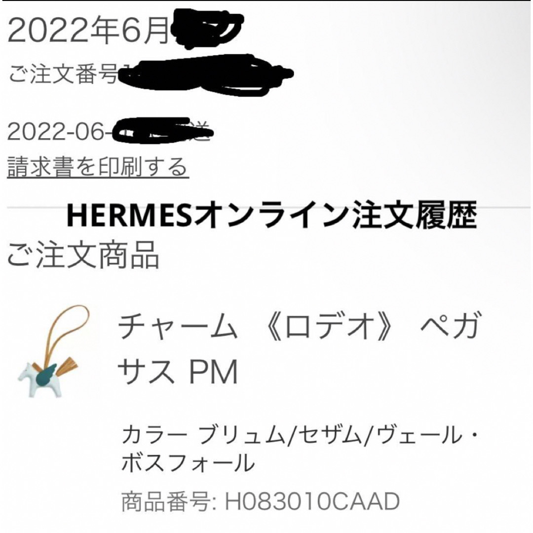 HERMES ロデオ　ペガサス　pm エルメス ロデオチャーム