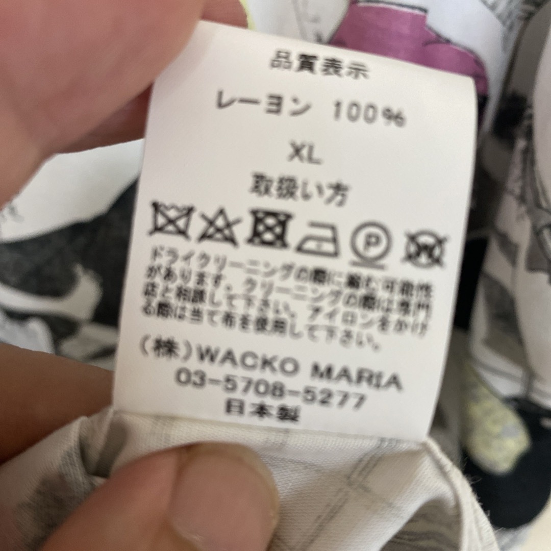 WACKO MARIA(ワコマリア)のワコマリア アロハシャツ ハワイアン 半袖 浮世絵 セカンドロット 春画 XL メンズのトップス(シャツ)の商品写真