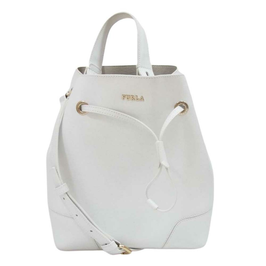 フルラ　FURLA ハンドバッグ　トートバッグ　ホワイト　ショルダー