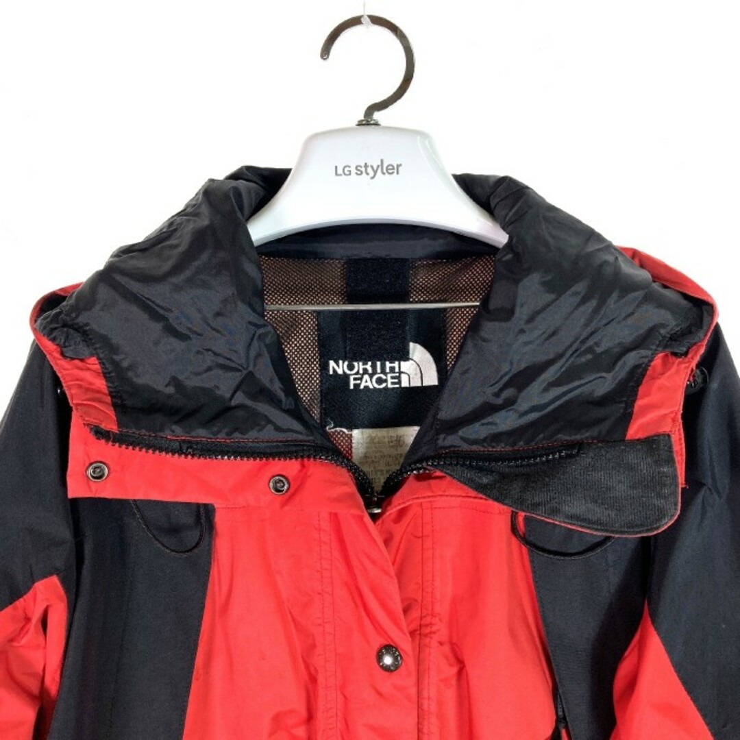 THE NORTH FACEマウンテンパーカーblack×red