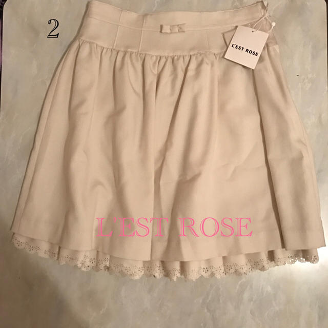 L'EST ROSE(レストローズ)のまゆら様専用 レディースのスカート(ひざ丈スカート)の商品写真