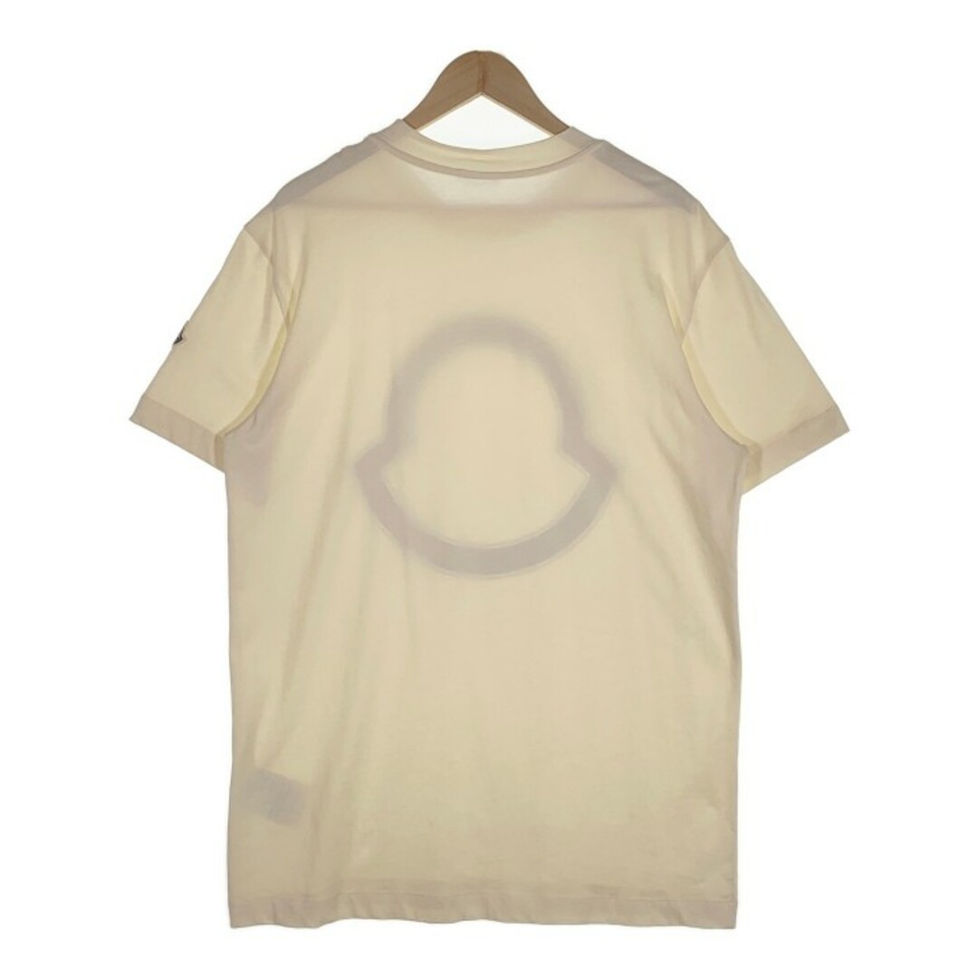 MONCLER(モンクレール)のMONCLER モンクレール SS TSHIRT ショートスリーブ Tシャツ プリント スタッズ アイボリー 21SS Size L メンズのトップス(Tシャツ/カットソー(半袖/袖なし))の商品写真