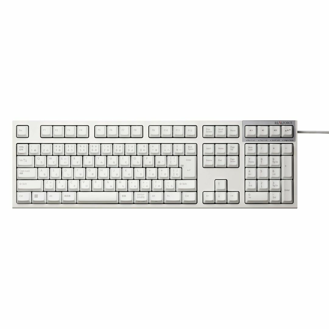 ジャンク品 リアルフォース キーボード　Realforce 静音