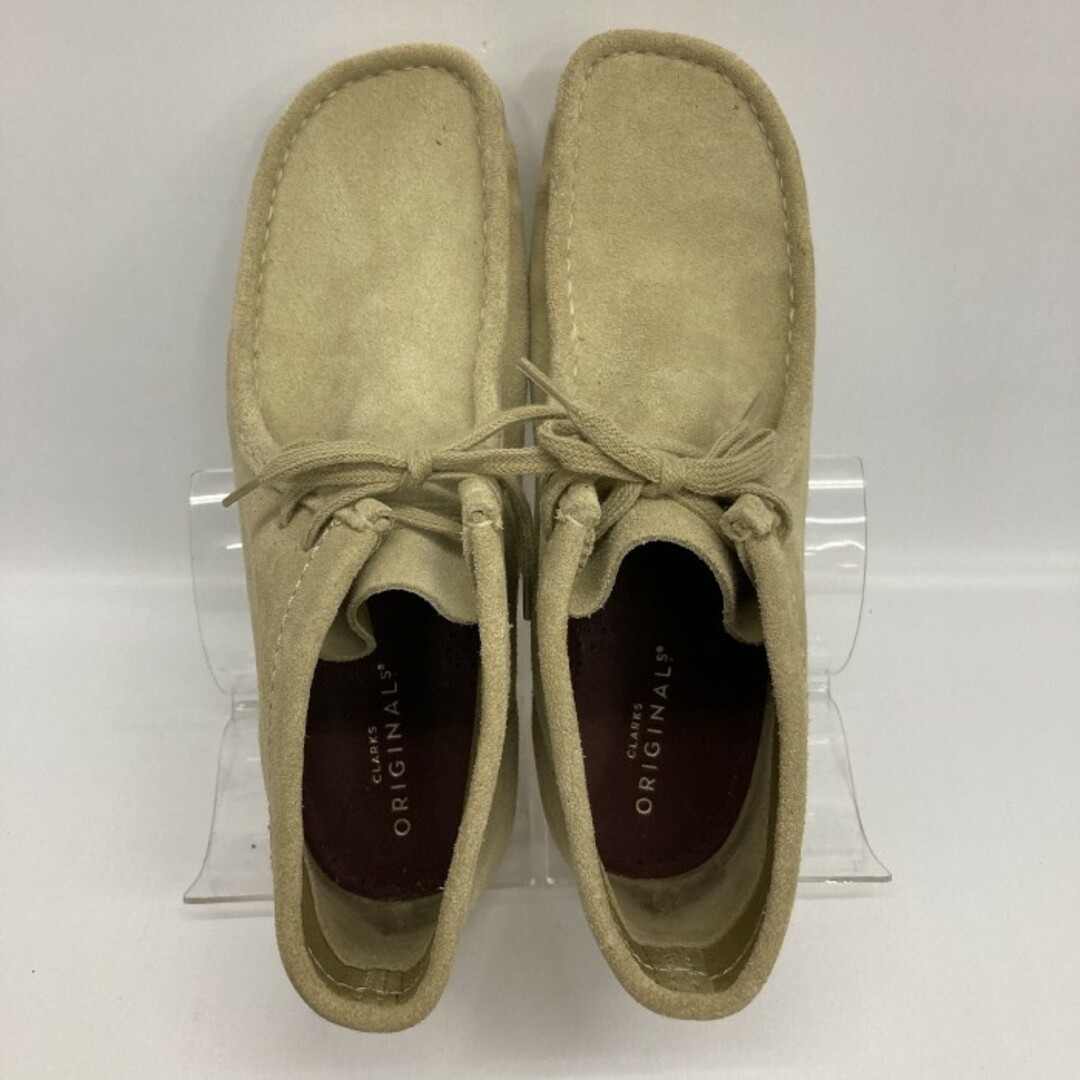 Clarks(クラークス)の★Clarks Originals クラークス Wallabee ワラビーブーツ 21621 ベージュ size27.5cm メンズの靴/シューズ(ブーツ)の商品写真