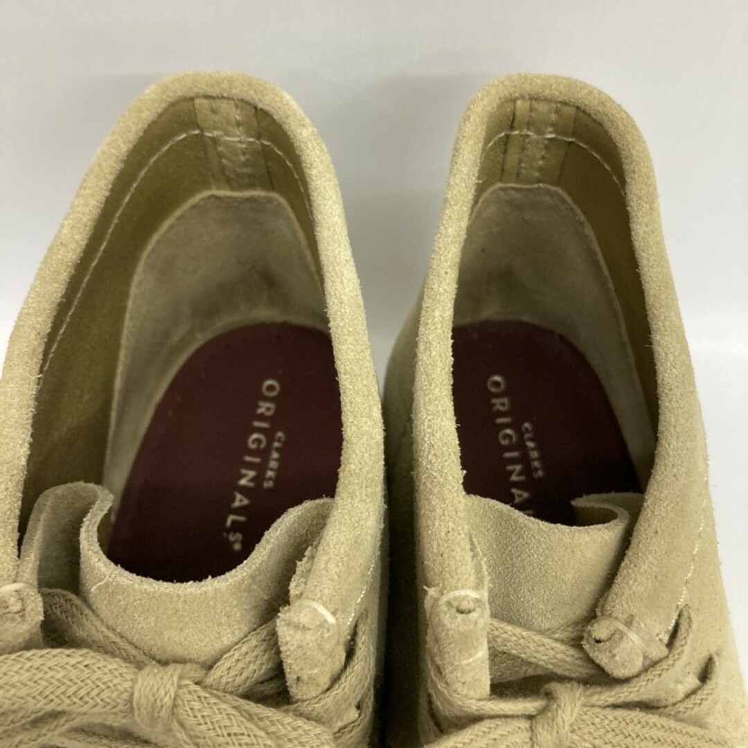 Clarks(クラークス)の★Clarks Originals クラークス Wallabee ワラビーブーツ 21621 ベージュ size27.5cm メンズの靴/シューズ(ブーツ)の商品写真