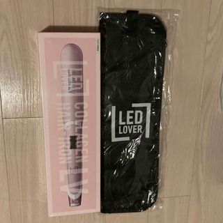 定価50000円 LED LOVER コラーゲンヘアアイロン LV ケース付(ヘアアイロン)