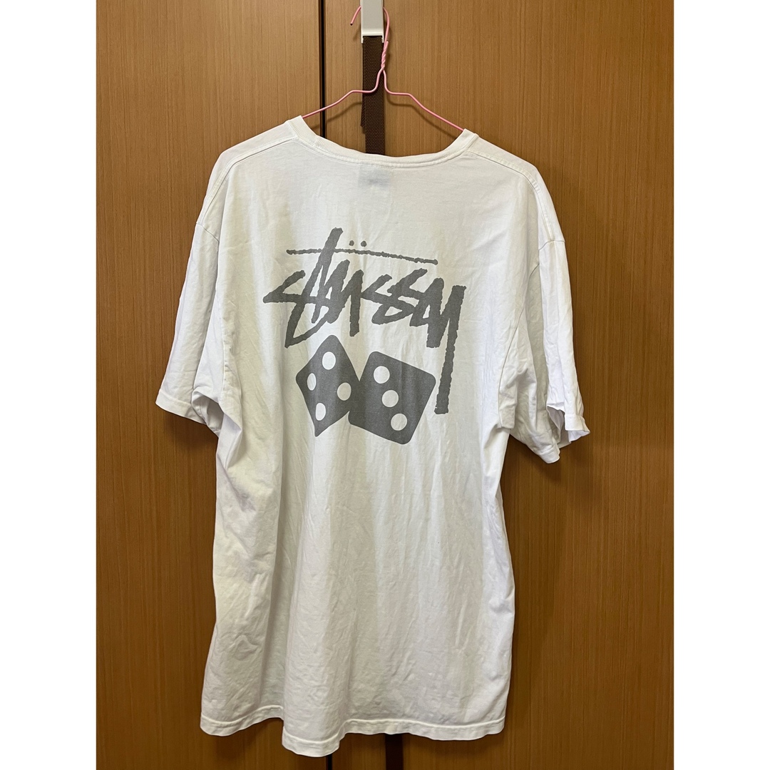 STUSSY(ステューシー)のstussy T-shirts サイコロロゴバックデザイン メンズのトップス(Tシャツ/カットソー(半袖/袖なし))の商品写真