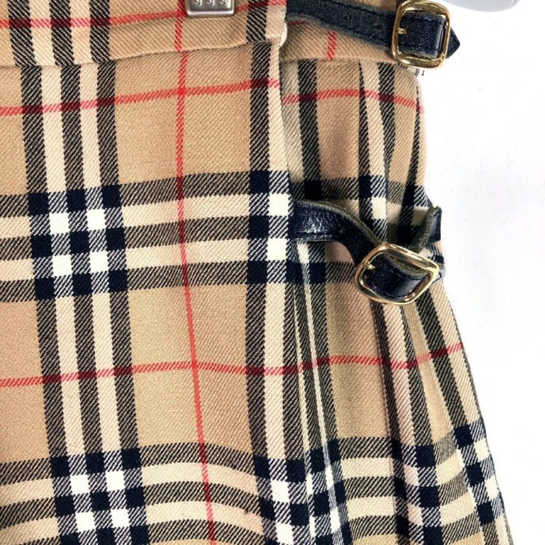 BURBERRY(バーバリー)の★バーバリー FXA14-068 チェック プリーツスカート ブラウン size40 レディースのスカート(ロングスカート)の商品写真