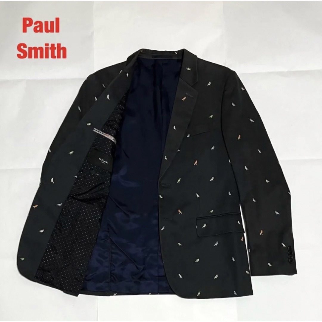Paul Smith(ポールスミス)の【希少】Paul Smith　ポールスミス　BIRDS PRINT JACKET メンズのジャケット/アウター(テーラードジャケット)の商品写真