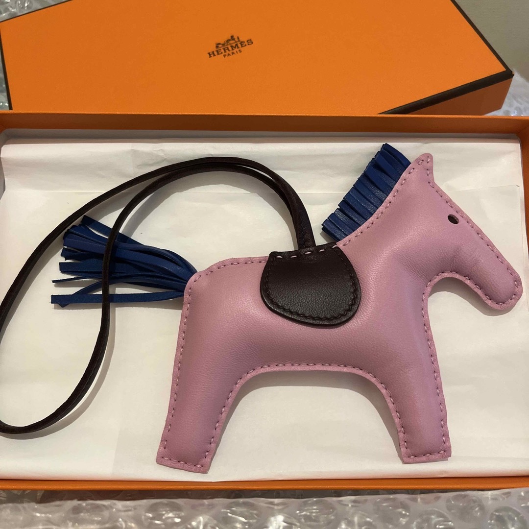 HERMES ロデオ ロデオチャーム mm モーヴシルベストル-