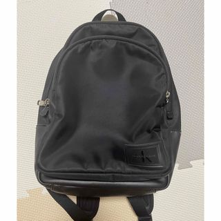 値下げ 美品 カルバンクライン ジーンズ　バックパック リュック 黒