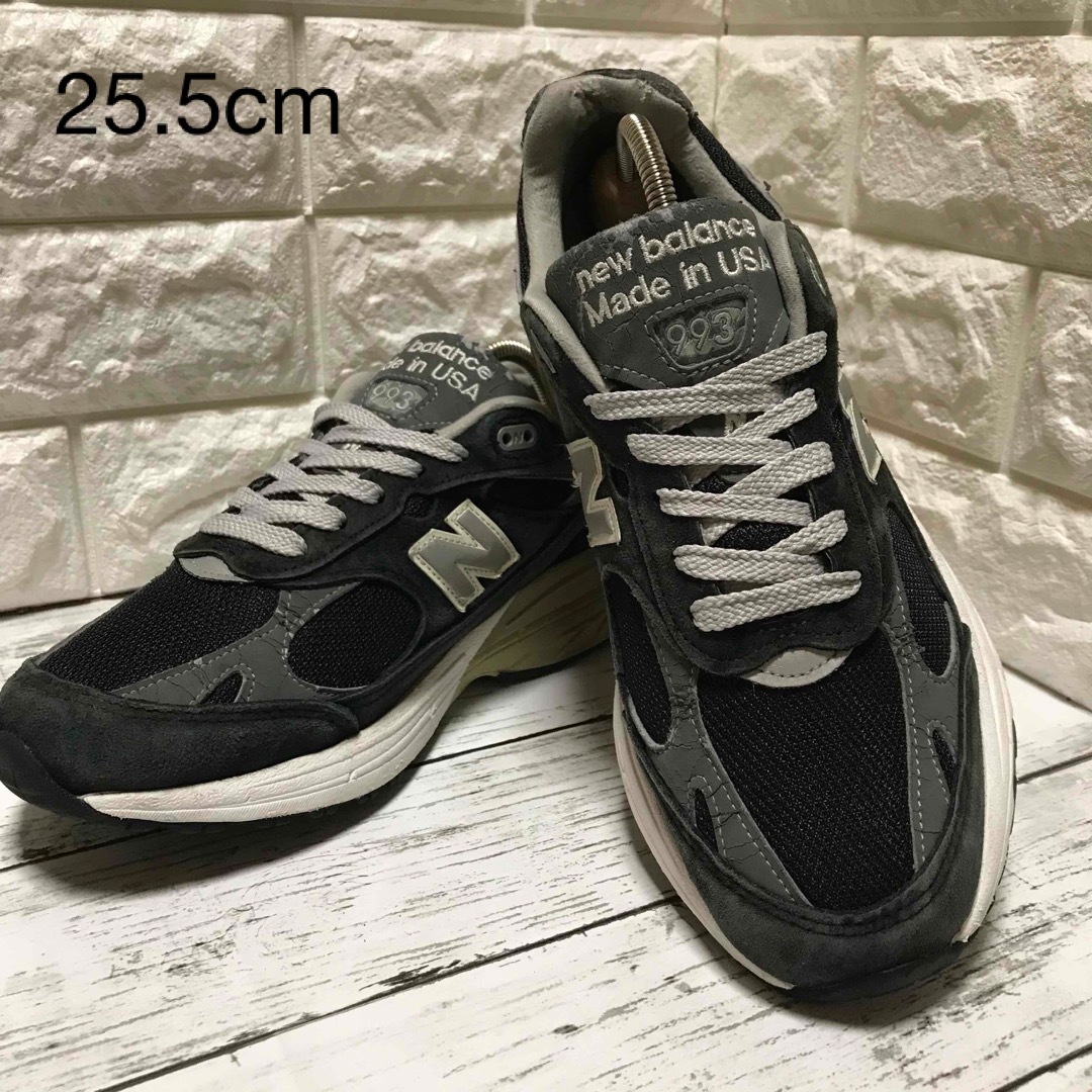 USA製 New Balance MR993BK 25.5cm 黒 | フリマアプリ ラクマ