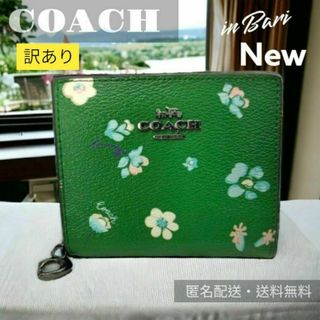 新品 未使用❤️COACH コーチ CC920 ハッピー ドッグ 二つ折りミニ財布