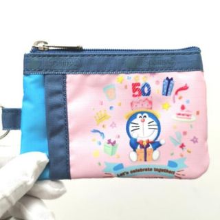 レスポートサック(LeSportsac)の【新品】レスポートサック  ドラえもん　キーコイン　IDカード、定期入れ(名刺入れ/定期入れ)