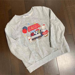 ファミリア(familiar)のdafu様専用♡2点お纏め ファミリアトレーナー100&ブラックベアパンツ130(Tシャツ/カットソー)