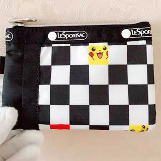 レスポートサック(LeSportsac)の 【専用2点セット】【新品】レスポートサック ラインフレンズ　IDカード定期入れ(名刺入れ/定期入れ)