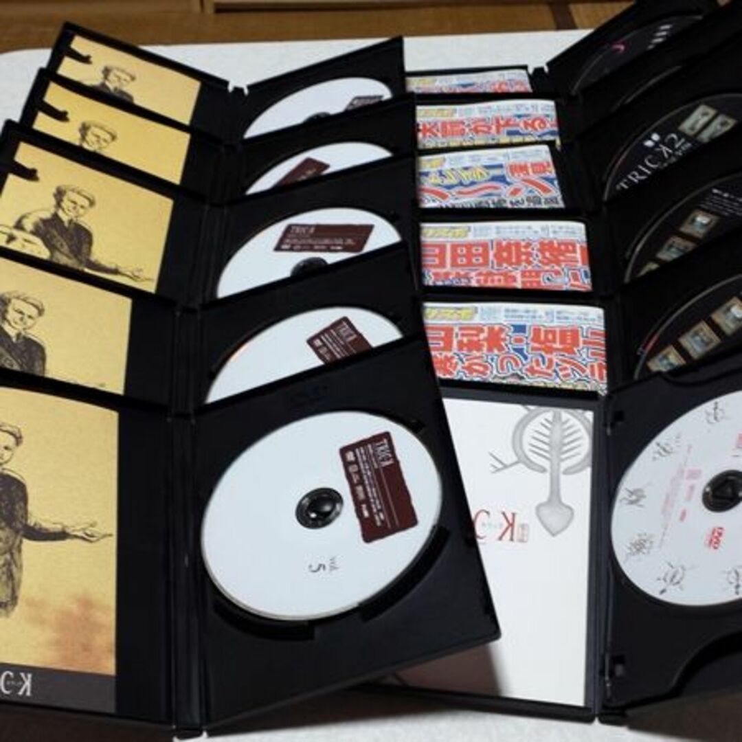 新同 トリック TRICK 1/2 DVD-BOX 劇場版セット 仲間由紀恵 - TVドラマ