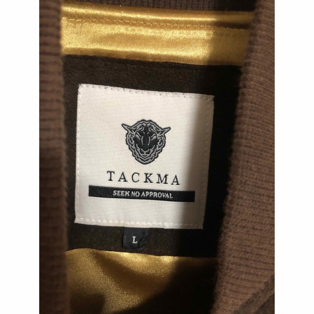 TACKMA タックマ スタジャン MLVINCE メルヴィンス ジャケットの TACKMA タックマ スタジャン MLVINCE メルヴィンス ジャケットの