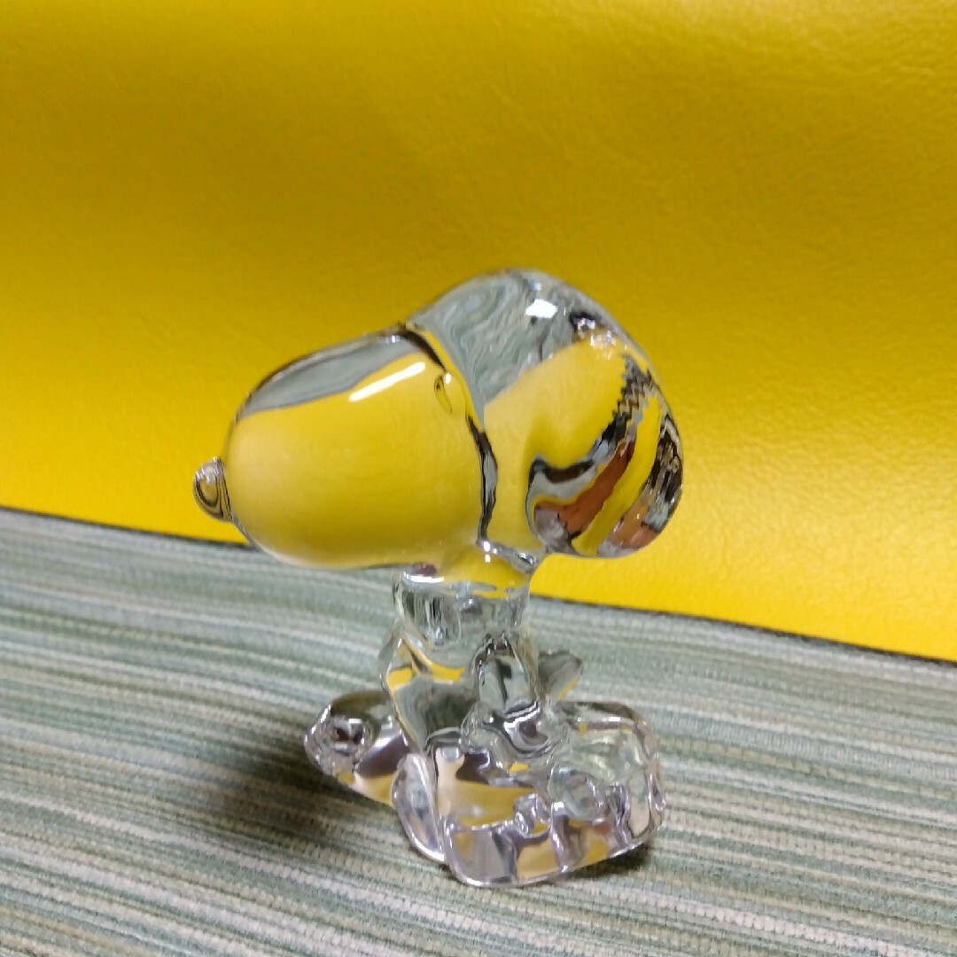 東洋佐々木ガラス(トウヨウササキガラス)のSNOOPYクリスタル　佐々木ガラス エンタメ/ホビーのおもちゃ/ぬいぐるみ(キャラクターグッズ)の商品写真
