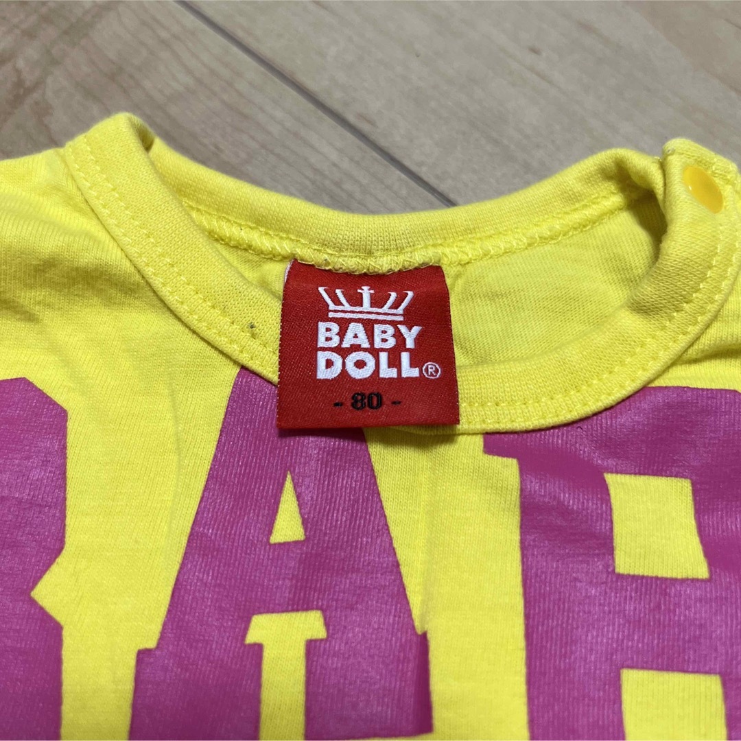BABYDOLL(ベビードール)のBABY DOLL ロンT 80 キッズ/ベビー/マタニティのベビー服(~85cm)(シャツ/カットソー)の商品写真