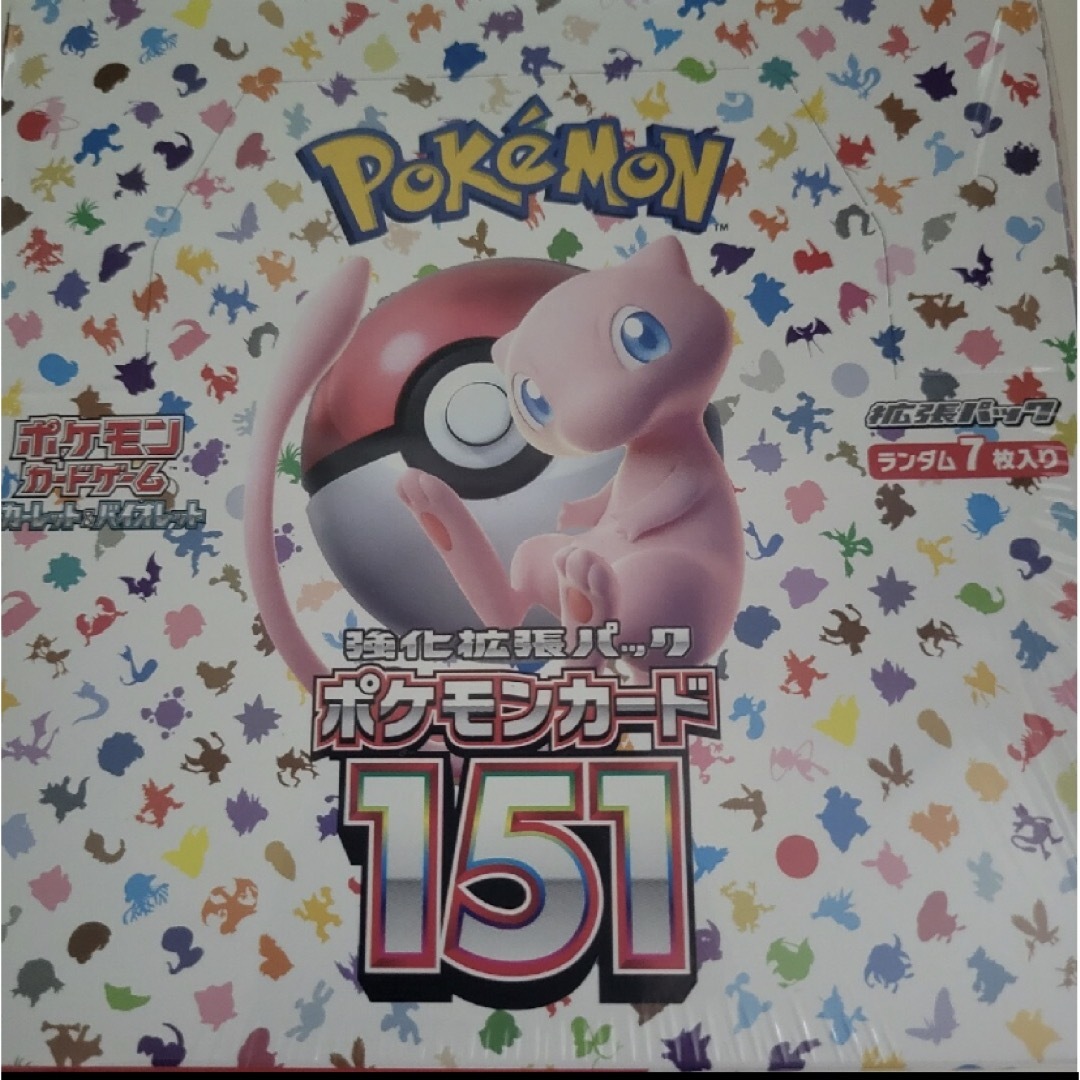 ポケモン　151 シュリンク付き　1BOX