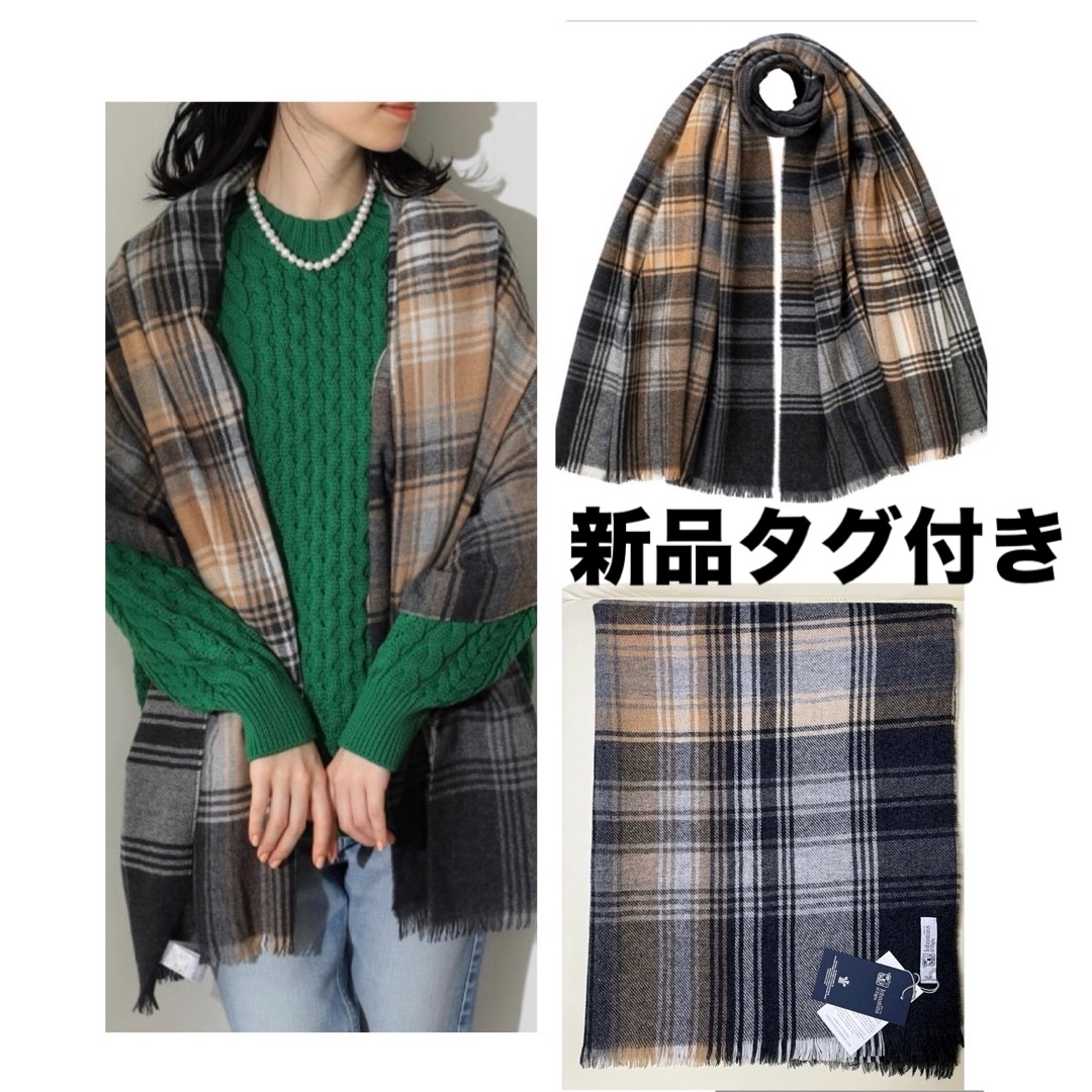 Johnstons - 定価42,900円☆新品タグ付き☆カシミヤ大判ライトウエイト
