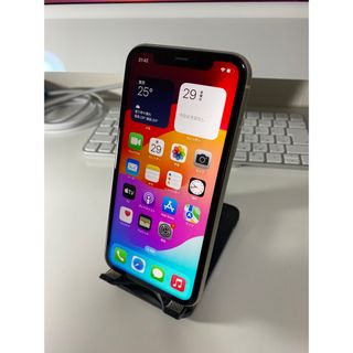 iPhone - 美品 iPhone11 128GB au simフリー ホワイト 中古の通販 by