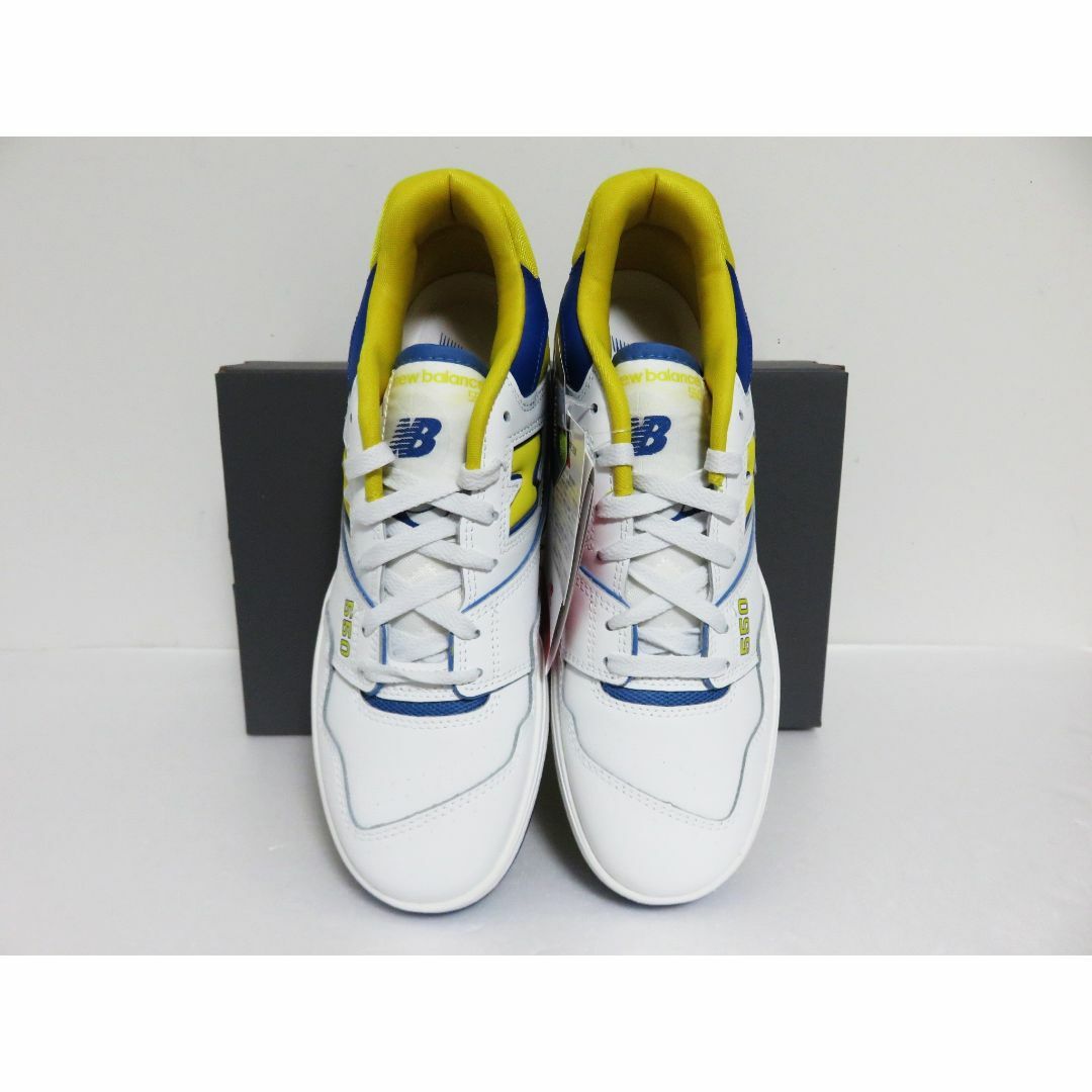 新品 New Balance BB550NCG 27.5 ホワイト イエロー