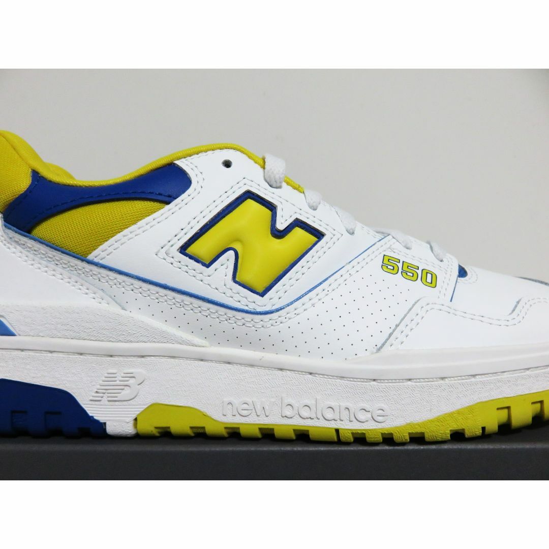 新品 New Balance BB550NCG 27.5 ホワイト イエロー