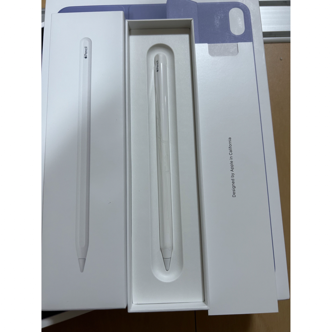 Apple - 【美品】iPad Air 第5世代 256GB パープル カバー・アイ