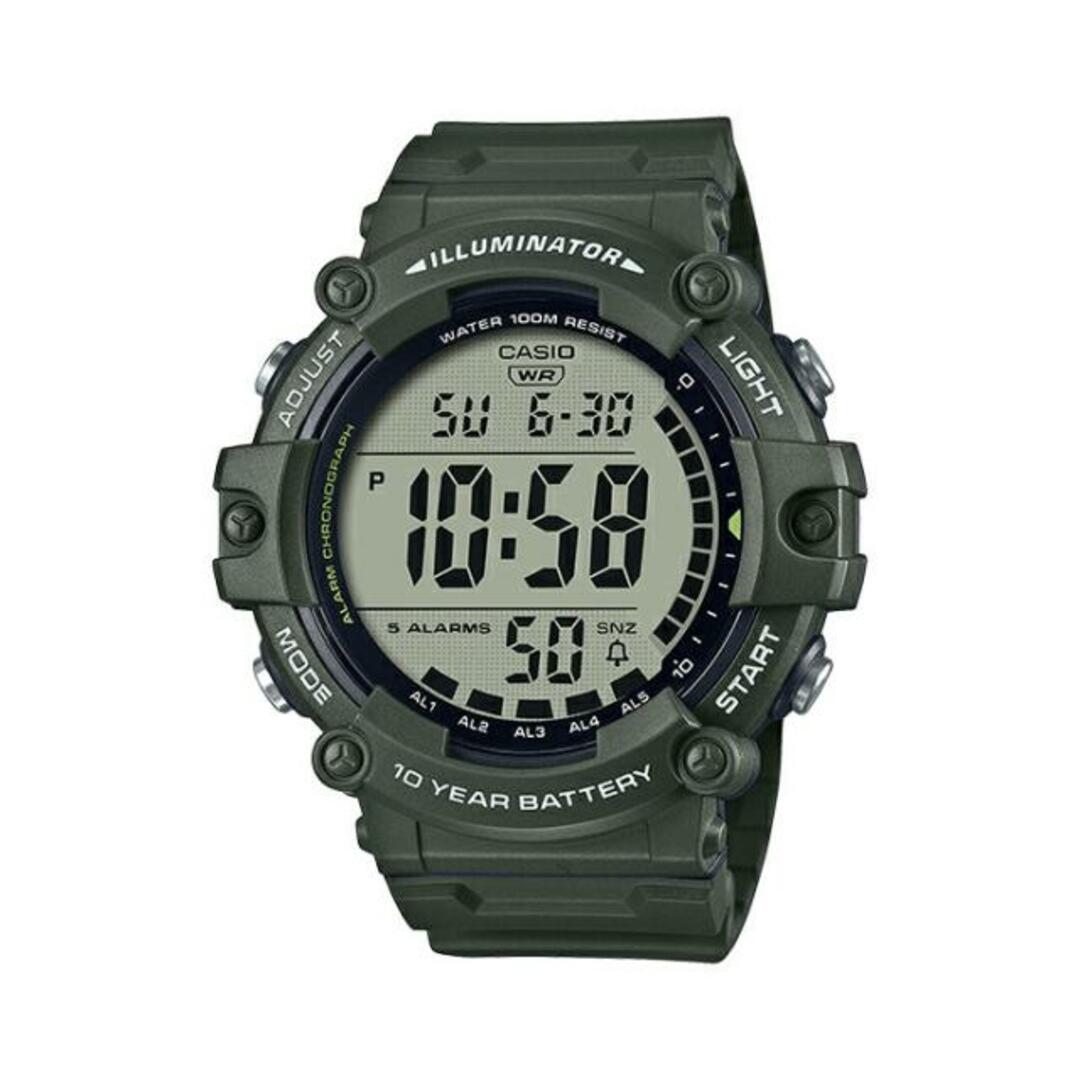 CASIO(カシオ)の【並行輸入品】【日本未発売】CASIO STANDARD MENS カシオ スタンダード AE-1500WHX-3A 腕時計 時計 ブランド メンズ キッズ 子供 男の子 チープカシオ チプカシ デジタル 日付 カレンダー 防水 ブラック 黒 カーキ 海外モデル 送料無料 メンズの時計(腕時計(デジタル))の商品写真