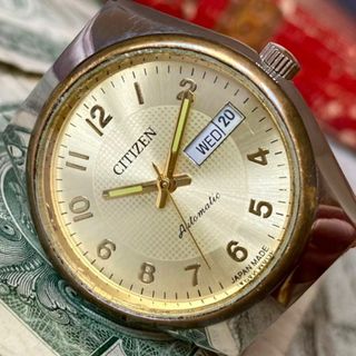 ビンテージ  CITIZEN  レトロモデル 手巻き メンズ 腕時計