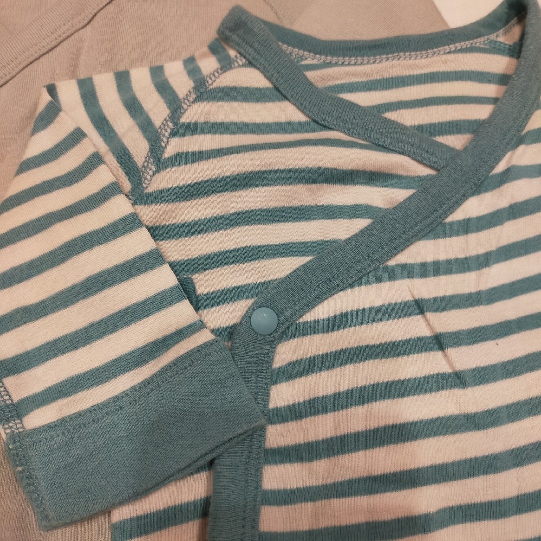 UNIQLO(ユニクロ)のユニクロ　肌着3枚セット キッズ/ベビー/マタニティのベビー服(~85cm)(肌着/下着)の商品写真