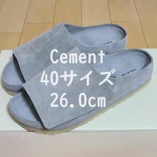 フィアオブゴッド(FEAR OF GOD)のFear of God Birkenstock Los Feliz Cement(サンダル)