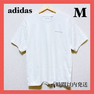 アディダス(adidas)の【大人気】adidas アディダス Tシャツ トップス ホワイト 半袖 M(Tシャツ/カットソー(半袖/袖なし))