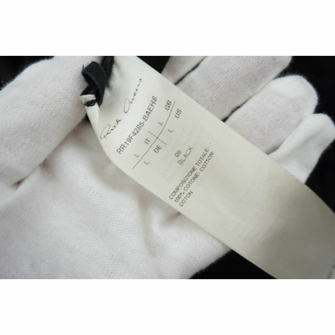 Rick Owens - 美品 正規19AW Rick Owens ロング スウェット パーカー