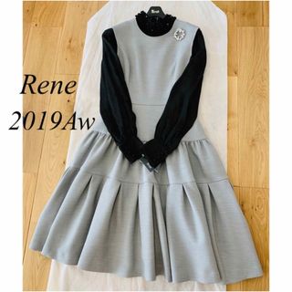 ルネ(René)のRene♡ルネ♡ストレッチフレアワンピース(ひざ丈ワンピース)