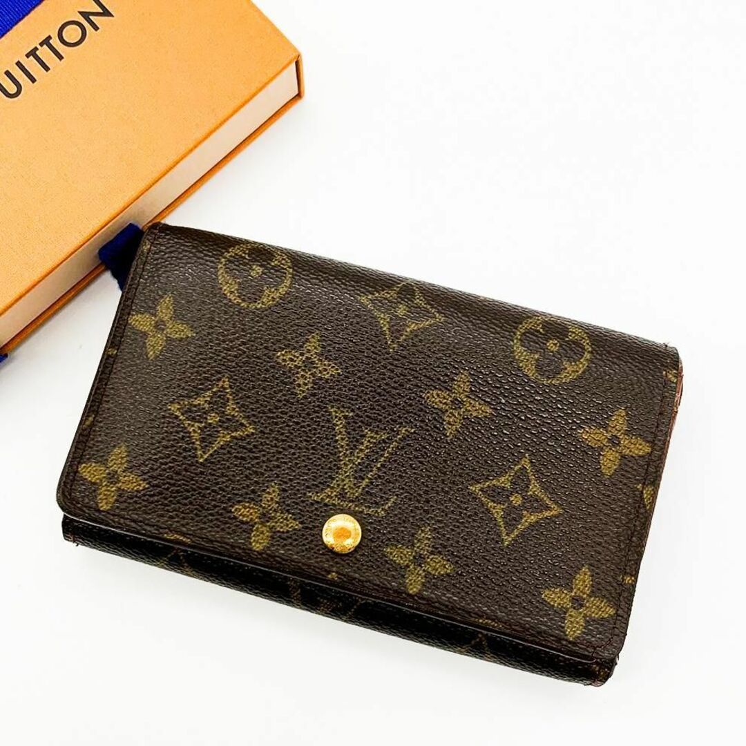 LOUIS VUITTON   美品 ルイヴィトン モノグラム ポルトモネビエ