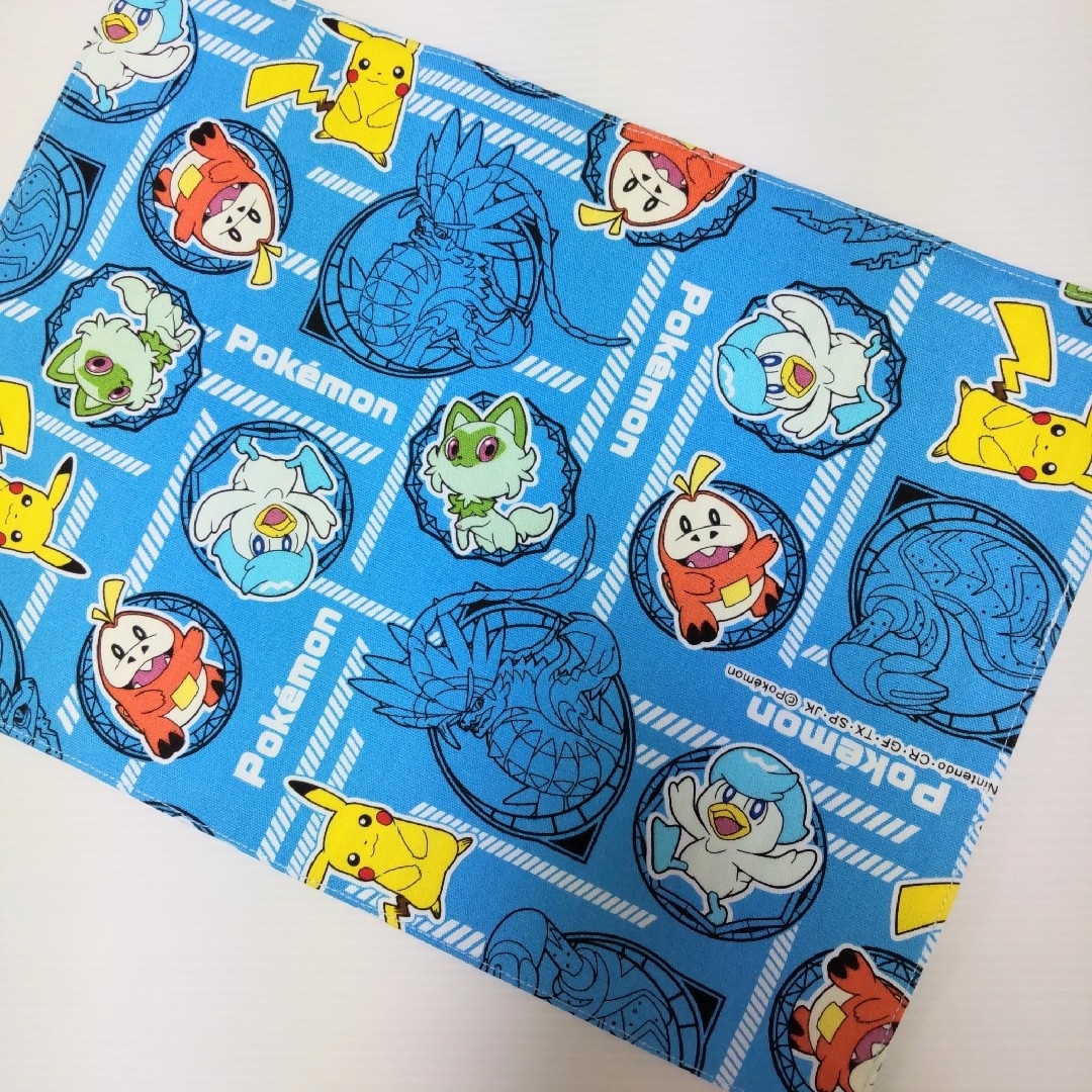 【28】ランチョンマット★ポケモン　① ハンドメイドのキッズ/ベビー(外出用品)の商品写真