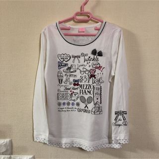 メゾピアノ(mezzo piano)のメゾピアノ  ロンT  140(Tシャツ/カットソー)